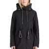 Khujo CATHARINA Parka Schwarz Femme -Khujo Soldes 97872f5e1f034d44b054e454737bcaea