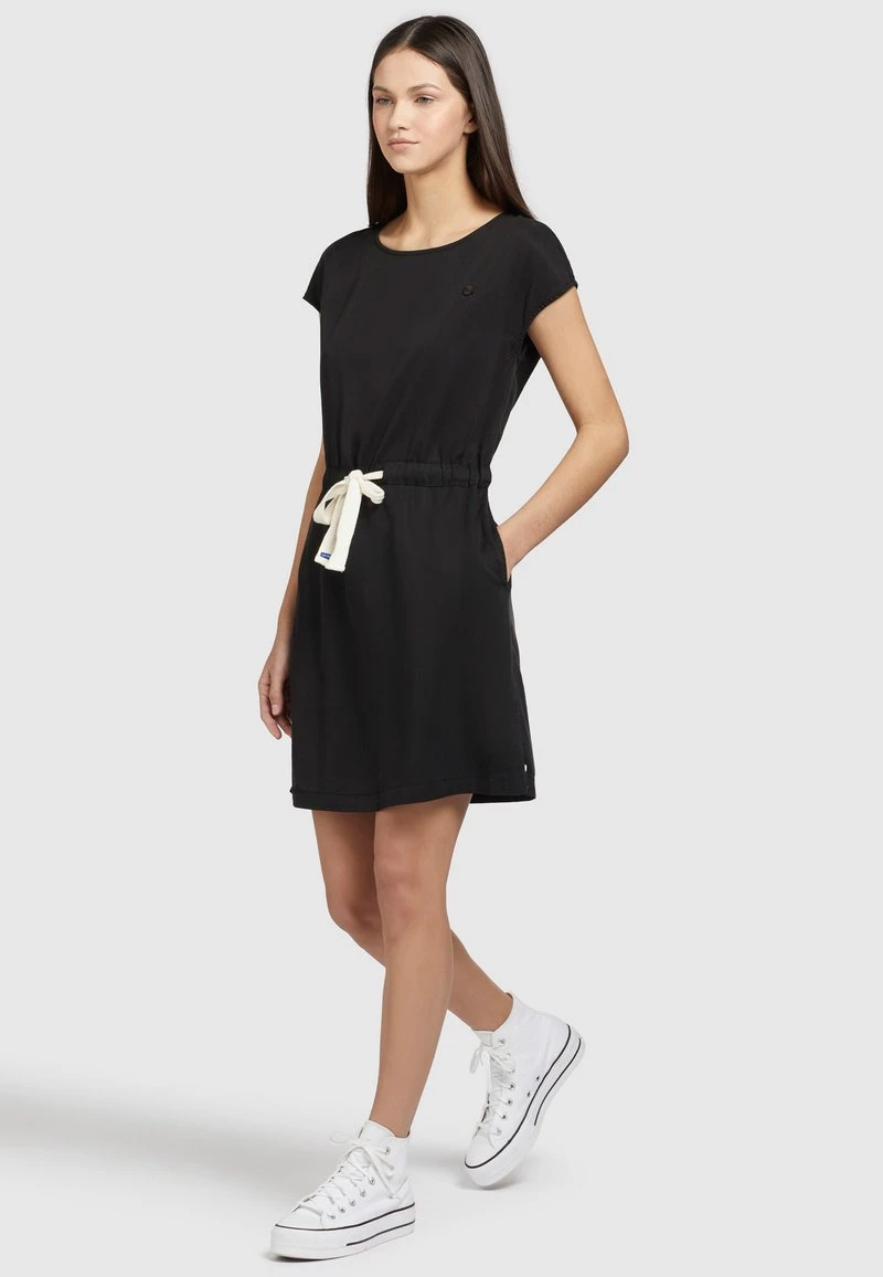 Khujo HEDIYE Robe De Jour Schwarz Femme 4 Khujo HEDIYE Robe De Jour Schwarz Femme – Image 2