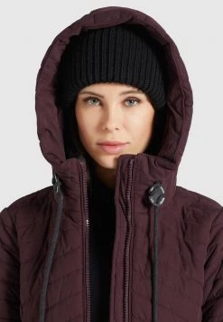Khujo Femme TOOTS PEACHED Veste D'hiver Weinrot -Khujo Soldes 97f518cee02043b6ac5ce30542d020e8