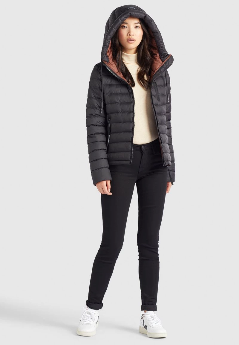 Khujo LOVINA Veste Mi Saison Schwarz Femme 10 Khujo LOVINA Veste Mi Saison Schwarz Femme – Image 8