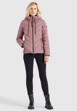 Khujo EIJA Veste D'hiver Beige Rosa Femme
