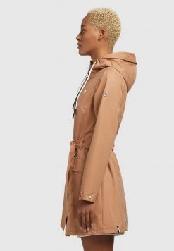 Khujo Femme LAUREN Trench Toffee -Khujo Soldes 98e60cf9964843ffa13566eb027d25e2