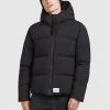 Khujo Homme RODNEY Veste D'hiver Schwarz -Khujo Soldes 99ef069f91d143dfa0eb75cdc366245d