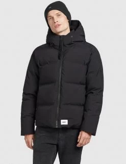 Khujo Homme RODNEY Veste D'hiver Schwarz