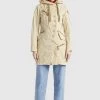 Khujo Femme ZARIA Parka Camel -Khujo Soldes 99f6dfd498fc4340ad7b552ad451021b