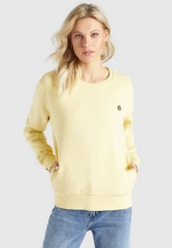 Khujo LISEL Sweatshirt Hellgelb Femme