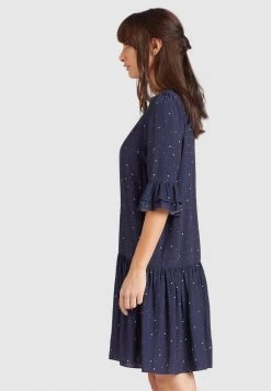 Khujo Femme FREMA Robe De Jour Dark Blue 12 Khujo Femme FREMA Robe De Jour Dark Blue -Khujo Soldes 9a66b926d3294df88eecdbc6f7cfb3e3