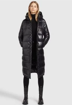 Khujo Femme CORINNA SHINY Veste D'hiver Schwarz
