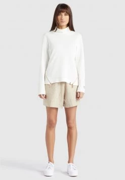 Khujo Femme MALINA Sweatshirt White -Khujo Soldes 9c35e5006d414a5293b16e278ce6c267