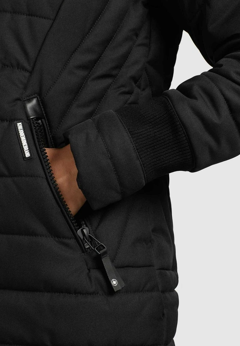 Khujo Femme SHINE2 STRUCTURED Veste D'hiver Schwarz 8 Khujo Femme SHINE2 STRUCTURED Veste D'hiver Schwarz – Image 6