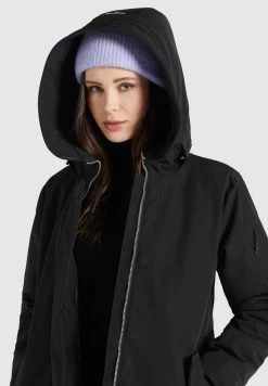 Khujo Femme MANAMA Veste D'hiver Schwarz -Khujo Soldes 9edf73c67c3e4d0aaaa06beafd80c8d5