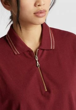 Khujo VELDA Polo Tibetan Red Femme -Khujo Soldes 9ee54e4f8178405c83c6986690d861cb