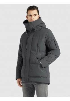 Khujo Homme GORD Veste D'hiver Dunkelgrau -Khujo Soldes 9f63ee8cdaef40589ee0755c4d37aa0b