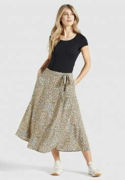 Khujo HEPKE Jupe Trapèze Mehrfarbig Geblümt Femme -Khujo Soldes a003b3ac30c2439799468aaaf8d4c639