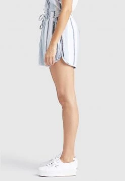 Khujo MAXINE Short Blue Femme -Khujo Soldes a063c5c44cc64278b67472f77cd92f96