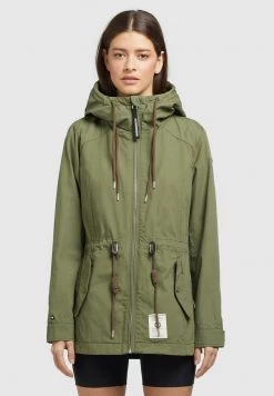 Khujo SESIA Parka Oliv Femme