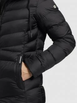 Khujo Femme INGRAM SHINE Veste D'hiver Schwarz -Khujo Soldes a12cfeb4c8204bad9fc3fd8f4e8104fe