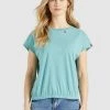 Khujo MARIKA T Shirt Imprimé Aqua Meliert Femme -Khujo Soldes a3b1ea093cde4d59beb70e8f9c331b52