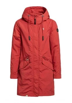 Khujo Femme GAMES Parka Rot -Khujo Soldes a40c7fe2943e4bd7b59c10b7f168676e