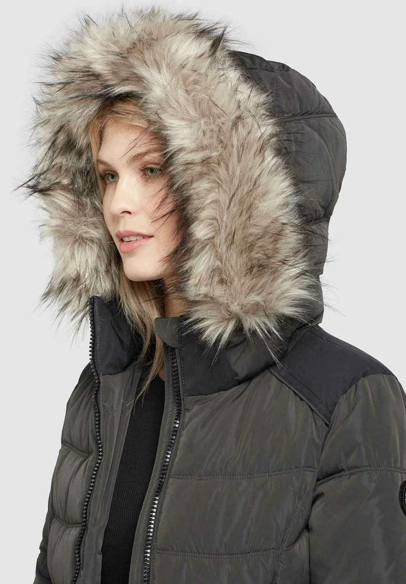 Khujo AMARAY2 Veste D'hiver Dunkelgrau Femme 8 Khujo AMARAY2 Veste D'hiver Dunkelgrau Femme – Image 6