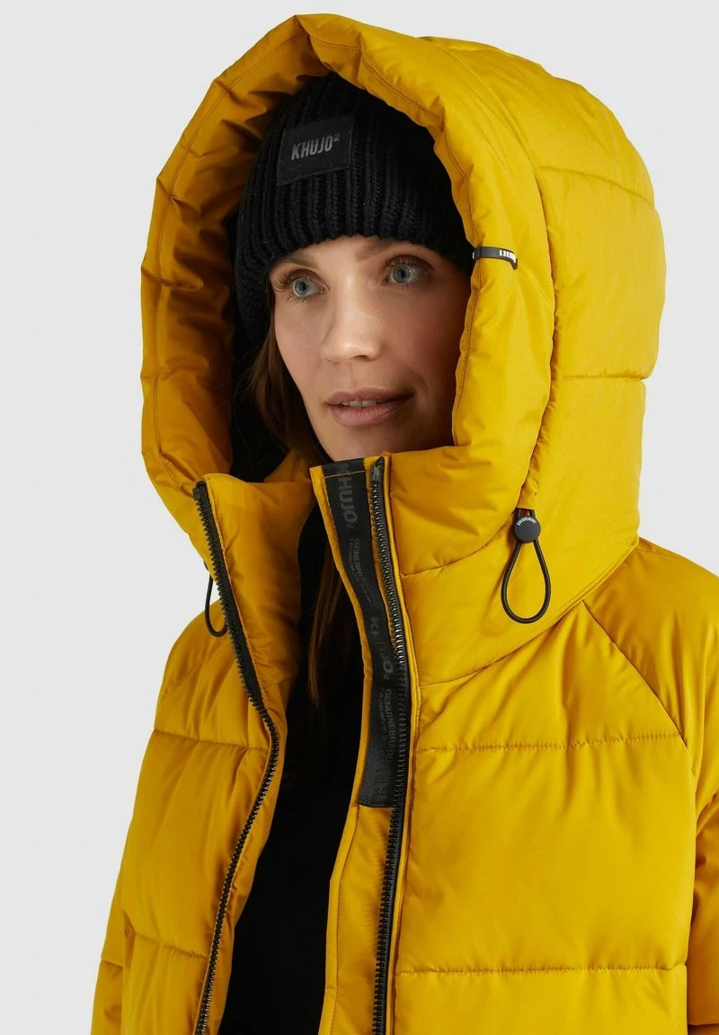Khujo ISIDORA Veste D'hiver Gelb Femme 6 Khujo ISIDORA Veste D'hiver Gelb Femme – Image 4
