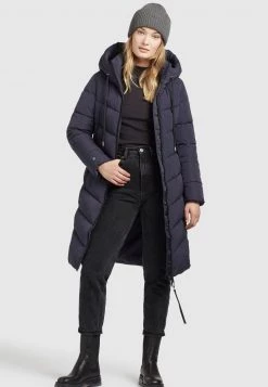Khujo AYLEENA Veste D'hiver Dunkelblau Femme -Khujo Soldes a4f9113940a4476783ae72ff04d3d5c2