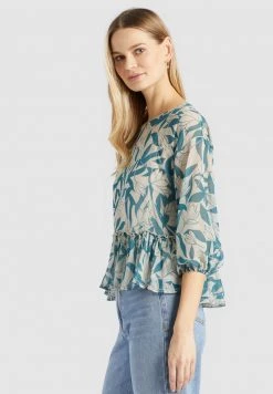 Khujo Femme KLEMENTINA Blouse Light Blue -Khujo Soldes a50cd221acec46edbb0ce1db21b247dc