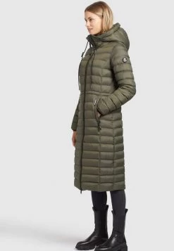 Khujo MIMI SHINE Veste D'hiver Dunkeloliv Femme -Khujo Soldes a583349d74924397b256ecc512efd835