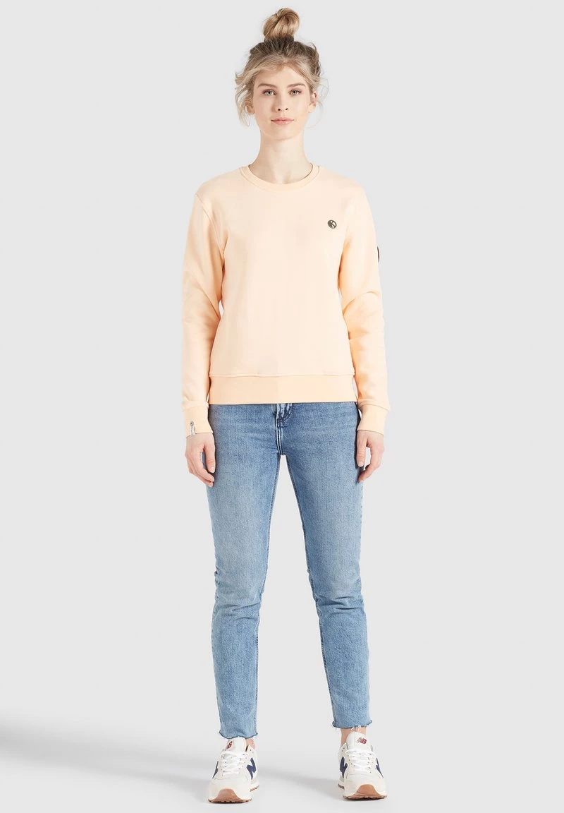 Khujo LISEL Sweatshirt Apricot Femme 4 Khujo LISEL Sweatshirt Apricot Femme – Image 2