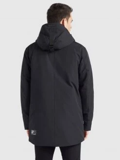 Khujo Homme RACE Veste D'hiver Schwarz -Khujo Soldes a5ba85113b3048588e289c5e695d47aa