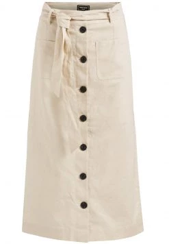 Khujo VARSHA Jupe Trapèze Beige Femme -Khujo Soldes a5cfe97aefda432b89731e701010d57c