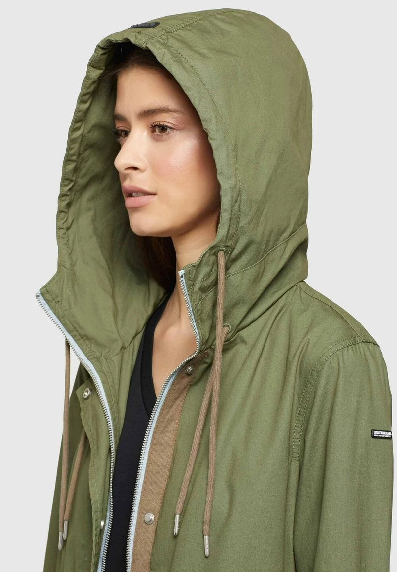 Khujo Femme NANDA3 Parka Oliv 6 Khujo Femme NANDA3 Parka Oliv – Image 4