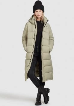Khujo Femme CORINNA MATT Veste D'hiver Blassgrün -Khujo Soldes a6d2bf56847642fb9c8b45fe2e869e45