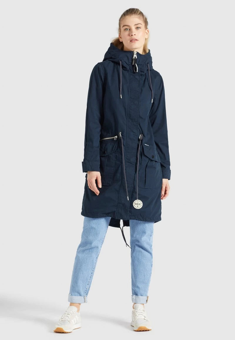 Khujo Femme NANDA2 Parka Dunkelblau 4 Khujo Femme NANDA2 Parka Dunkelblau – Image 2