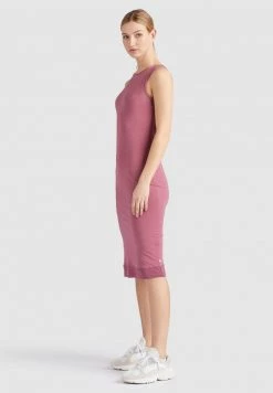 Khujo GENEVIEVE Robe Fourreau Rosa Femme -Khujo Soldes a7b286748b4645ba9ad1e184b3d8b75d