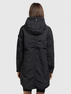 Khujo Femme GAMES Parka Schwarz -Khujo Soldes a84302af3277442dab4cab53da1bfcde