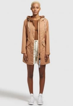 Khujo Femme LAUREN Trench Toffee -Khujo Soldes a96896901cd94f5ea9661d05e2ee3c2b