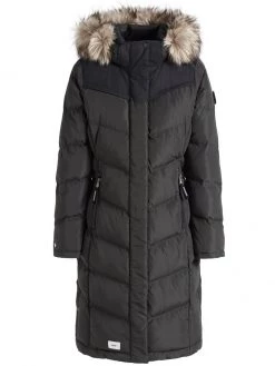 Khujo LUBECK LONG Veste D'hiver Dunkelgrau Femme -Khujo Soldes aa09b75a3b964347871488439da972f6