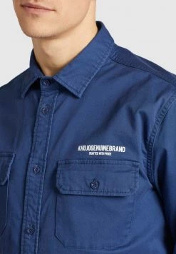 Khujo Homme ROGER Chemise Blue 18 Khujo Homme ROGER Chemise Blue -Khujo Soldes ac80d61db0b143278e6c0afadaddffce