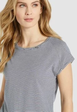 Khujo BABSI T Shirt Imprimé Weiß Blau Gestreift Femme 15 Khujo BABSI T Shirt Imprimé Weiß Blau Gestreift Femme -Khujo Soldes acb1de9a066e4062ab94f784b8c612d5