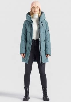 Khujo JORDIS Veste D'hiver Blaugrau Femme -Khujo Soldes acbefdc3d04a43b3901bf2d446277d08