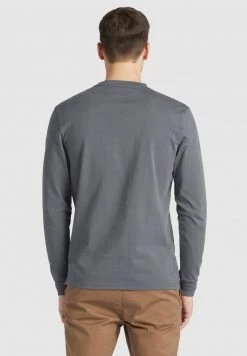 Khujo Homme LONGSLEEVE TARRAGON T Shirt à Manches Longues Washed Grey -Khujo Soldes aceadbcfa5d24edd859057ca4d5517c5