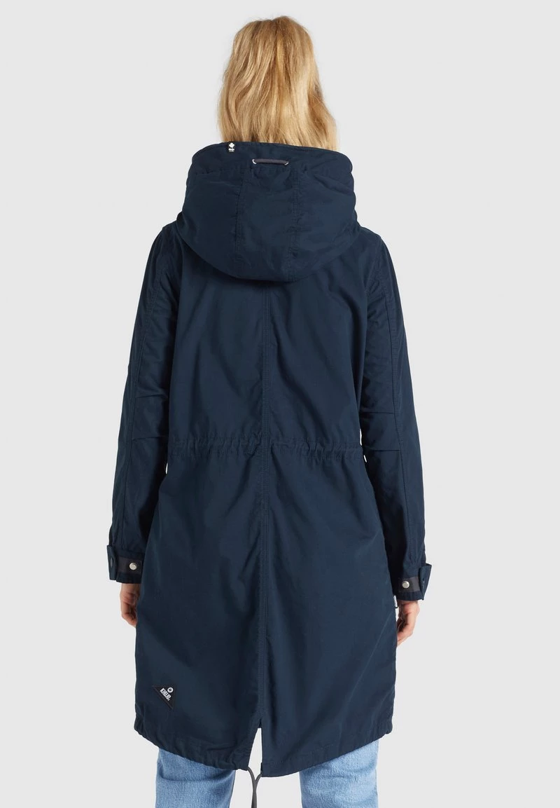 Khujo Femme NANDA2 Parka Dunkelblau 5 Khujo Femme NANDA2 Parka Dunkelblau – Image 3