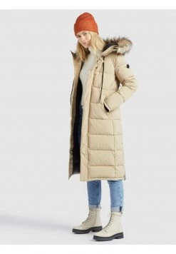 Khujo Femme LISSANDRA Veste D'hiver Beige -Khujo Soldes ad6a8fd5503a46ea80ae5cb60d0693ac