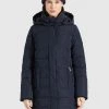 Khujo Femme DELINAS2 Veste D'hiver Dunkelblau