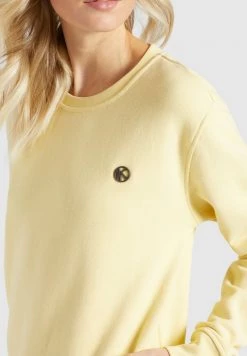 Khujo LISEL Sweatshirt Hellgelb Femme -Khujo Soldes ae9431e89ea94108b19f3179f6727675