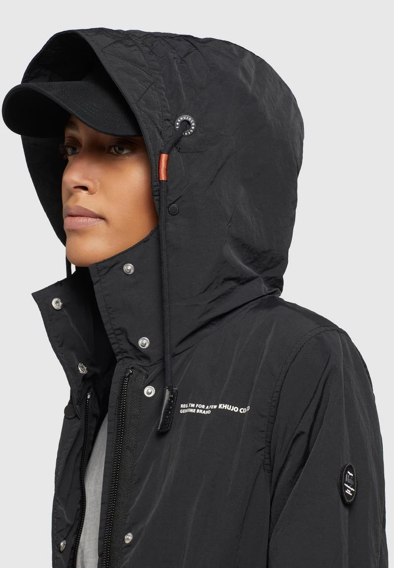 Khujo CAIMA Parka Schwarz Femme 6 Khujo CAIMA Parka Schwarz Femme â Image 4