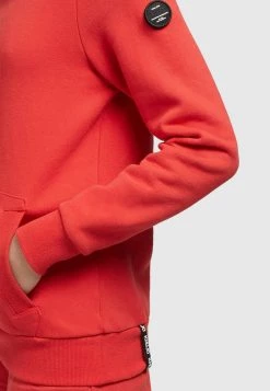 Khujo Femme RHABEA Sweat à Capuche Rot -Khujo Soldes af2745fee34441e1baffc7ec2140154a