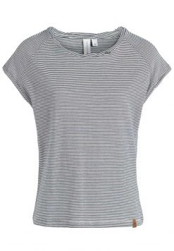 Khujo BABSI T Shirt Imprimé Weiß Blau Gestreift Femme 19 Khujo BABSI T Shirt Imprimé Weiß Blau Gestreift Femme -Khujo Soldes af5986c7db4e434cb214d80d2ca7c57a