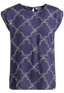 Khujo Femme MALVINA Blouse Purple -Khujo Soldes af6a7c6b0ea24dbbac4364357815e778